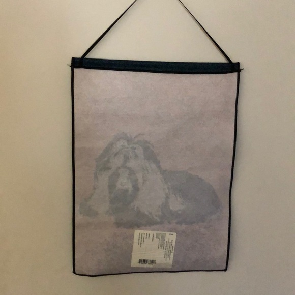 Shih Tzu Tapestry by Linda Picken - 18” x 13” - Picture 2 of 3